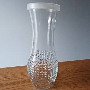 EUC Vintage Good Seasons Glass Salad Dressing Cruet with Lid